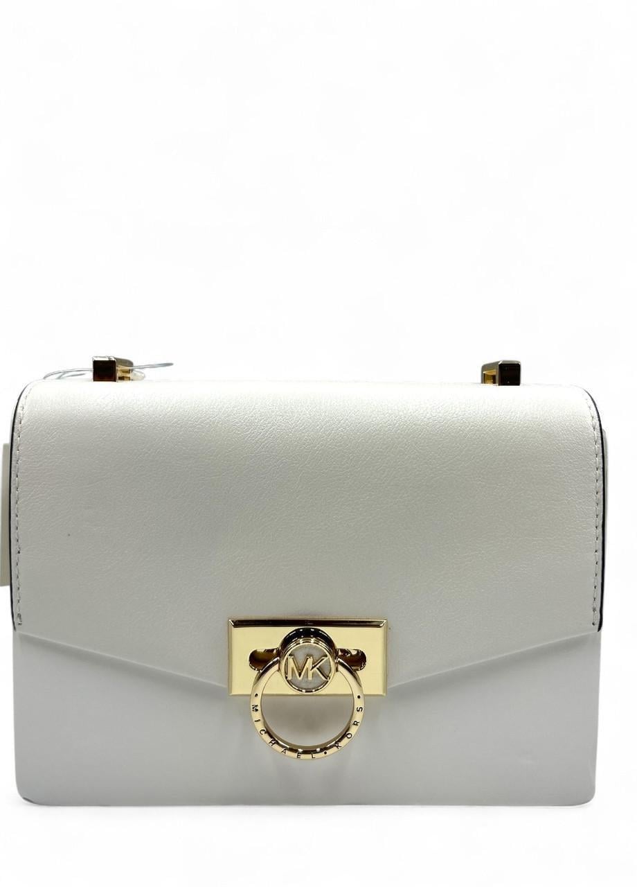 Сумка женская Michael Kors Hendrix 32FOG1HCOL Optic XS Conv XBody Leather Белый (2746475637)