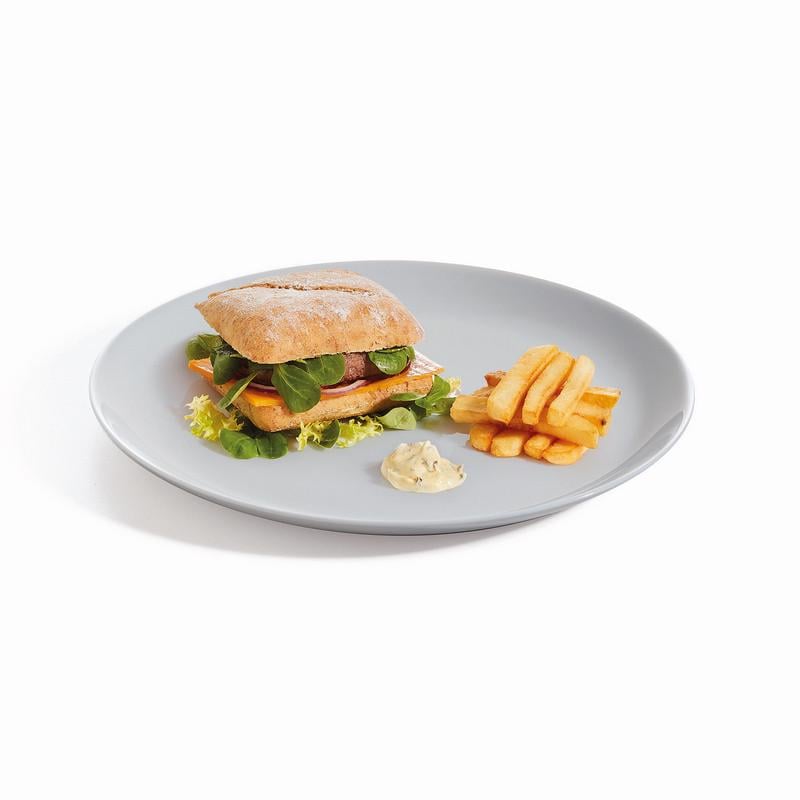 Тарелка Luminarc Diwali Granit 27 см Серый (HLP0705)