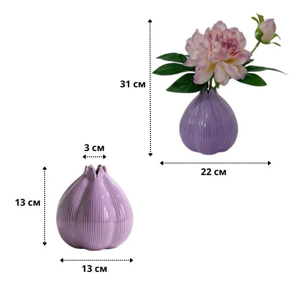 Ваза с пионом (G00002) - фото 12 Ваза с пионом (G00002) - фото 12