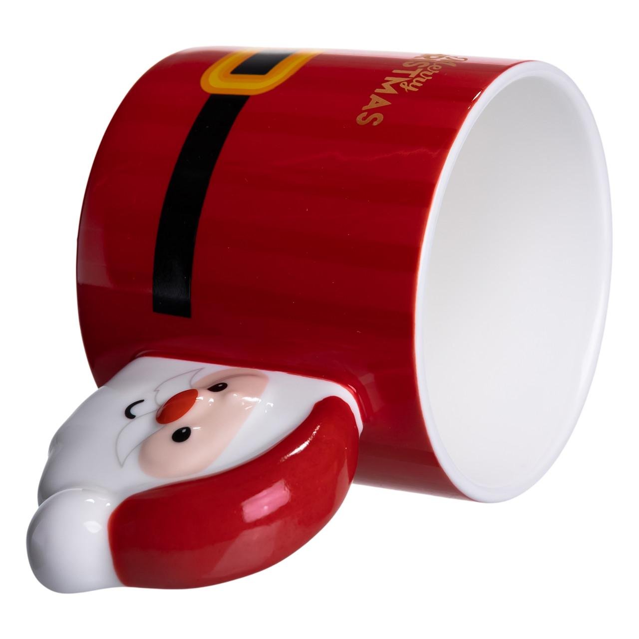 Чашка фарфоровая Санта 400 мл (FM-CS-51R) - фото 2