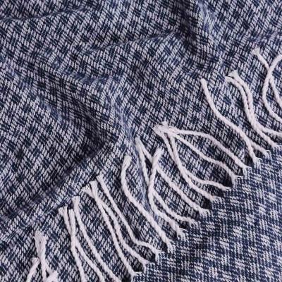 Плед рута 130х180 см Синий - фото 2