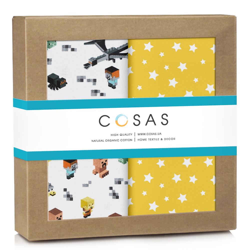 Пеленки детские Cosas Minecraft многоразовые 2 шт. (4822052227527) Пеленки детские Cosas Minecraft многоразовые 2 шт. (4822052227527)