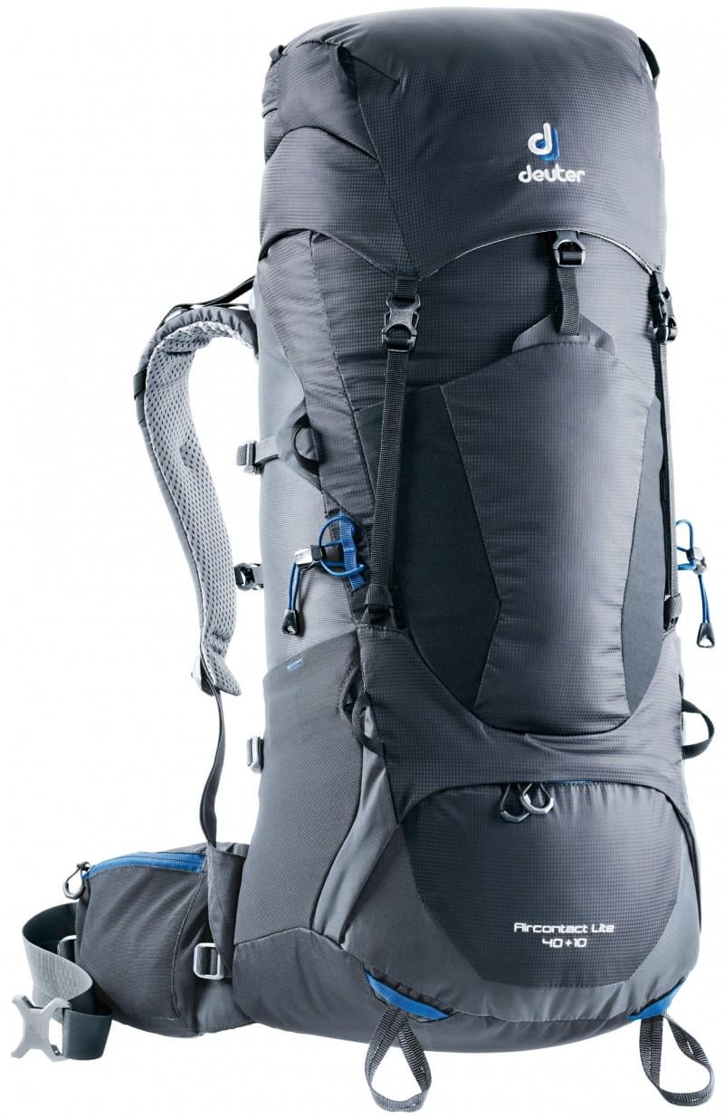 Рюкзак Deuter Aircontact Lite 40+10 (Old) Black-Graphite (1052-3340118 7403) Рюкзак Deuter Aircontact Lite 40+10 (Old) Black-Graphite (1052-3340118 7403)