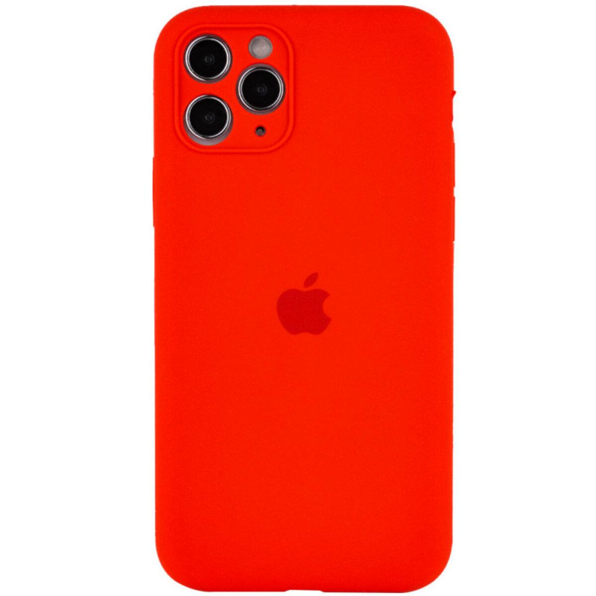 Протиударний чохол для Apple iPhone 11 Pro Silicone Full Case AA Camera Protect / Red