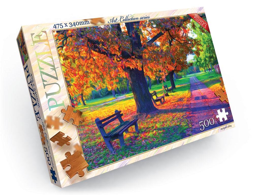 Пазлы детские Autumn alley 475х340 мм 500 эл. Пазлы детские Autumn alley 475х340 мм 500 эл.