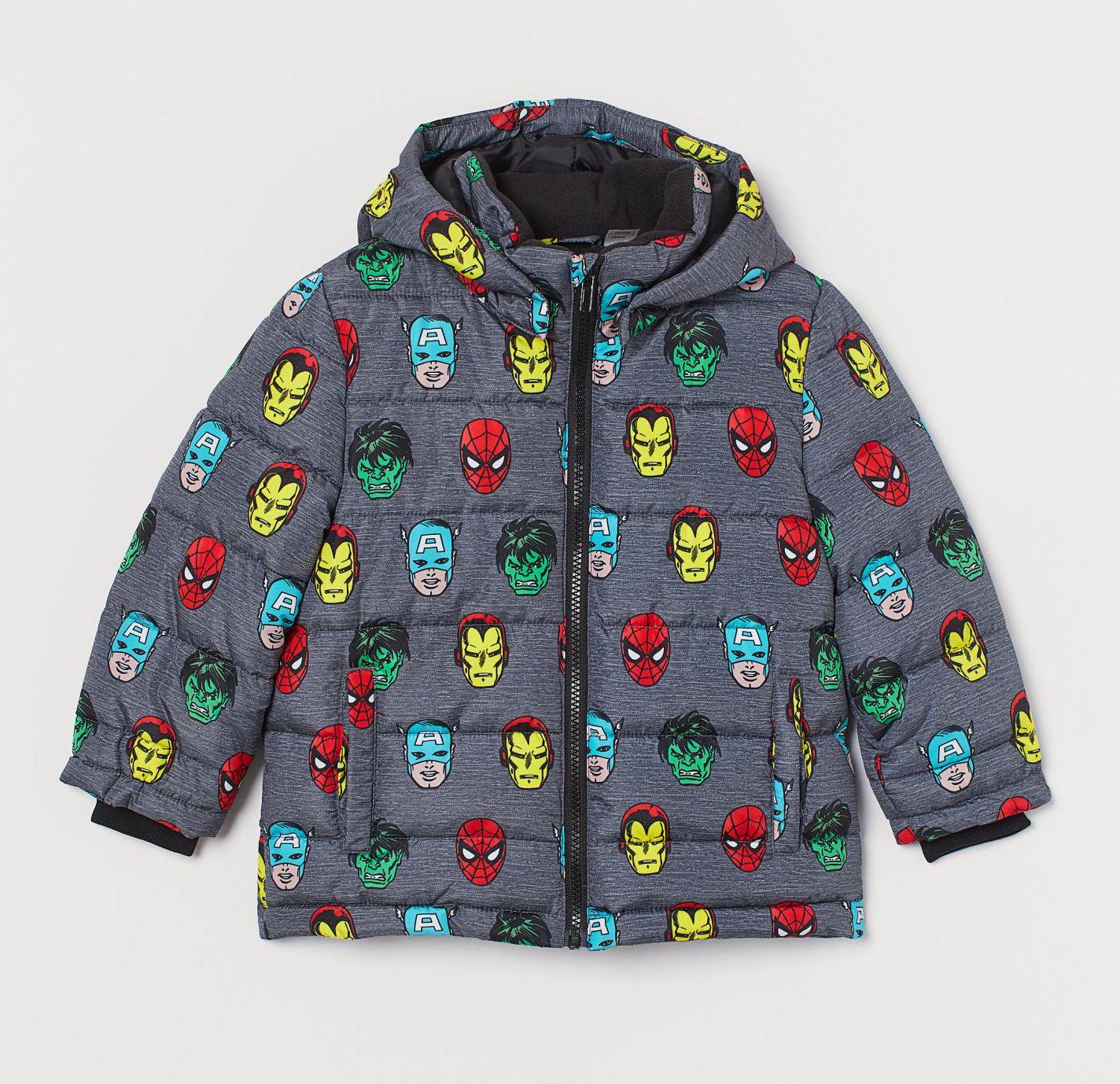 Куртка детская для мальчика H&M р. 98 Gray (909107)