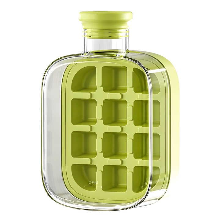 Пляшка для льоду Ice Cube Bottle 2 в 1 з функцією формування льоду та ємністю для води 500 мл
