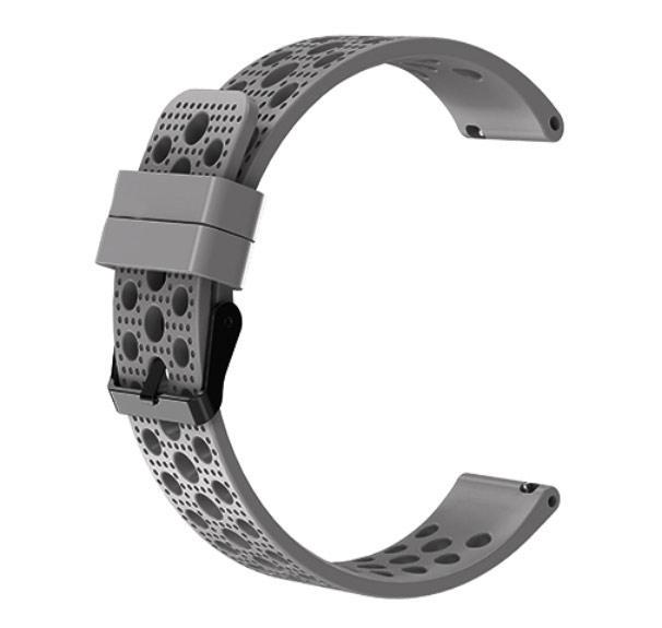 Спортивный ремешок с перфорацией Primo для часов Samsung Gear S2 Classic SM-R732/RM-735 Grey (822097686)