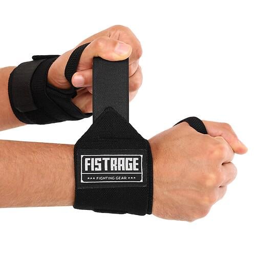 Бинты для кистей при жиме FISTRAGE VL-7739 2 шт. M Черный (32511151)