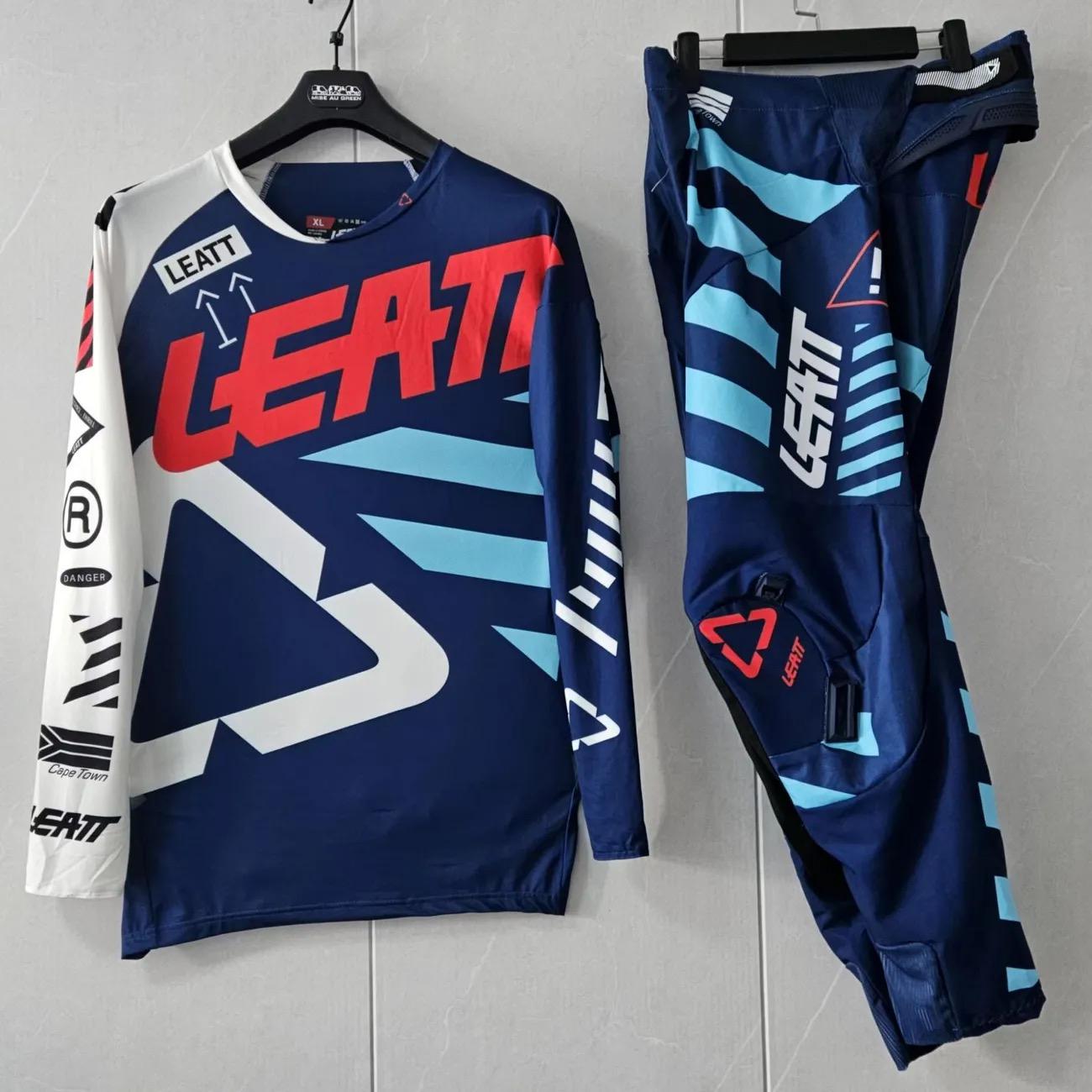 Мото экипировка Leatt Enduro мотоштаны/джерси XL Blue (35715933)