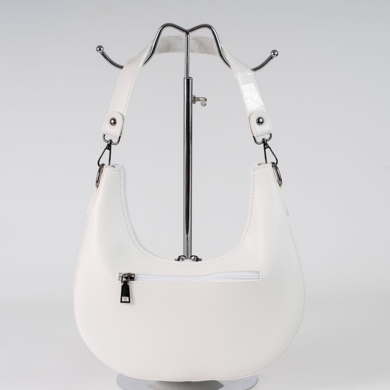 Сумка женская багет XENIA № 30-24 Белый - фото 4