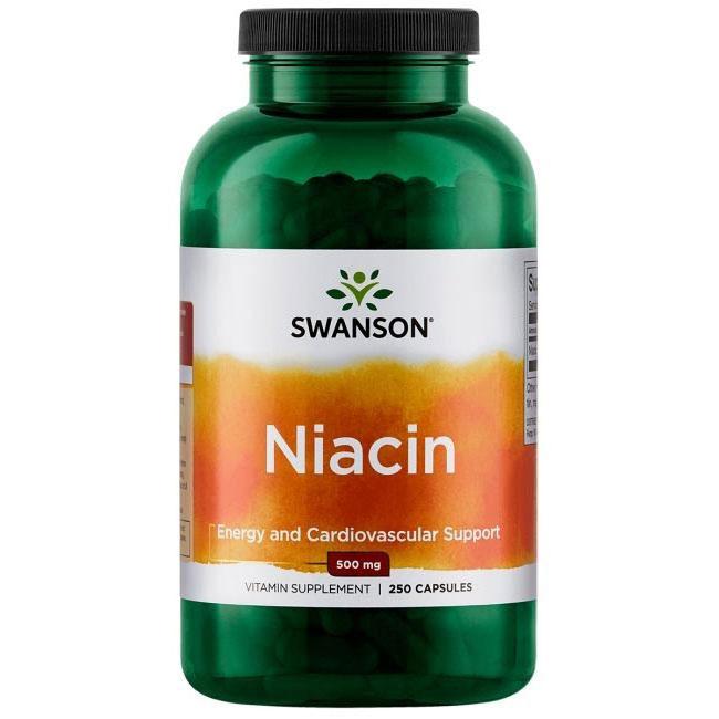 Ніацин Swanson Niacin 500 mg 250 caps