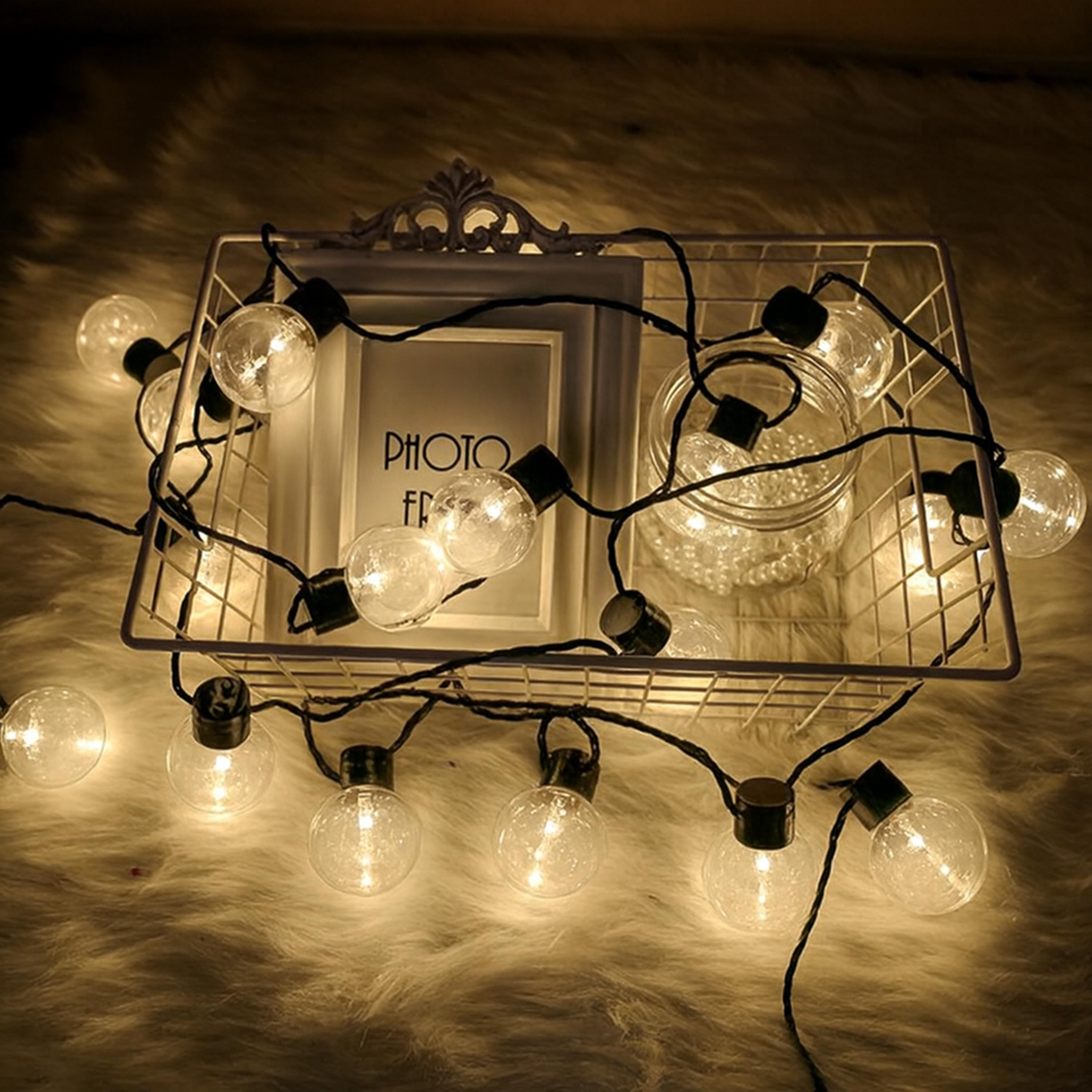 Гірлянда світлодіодна вулична класична 10 м 220V Білий теплий (WLS-2315W10) - фото 4 Гірлянда світлодіодна вулична класична 10 м 220V Білий теплий (WLS-2315W10) - фото 4