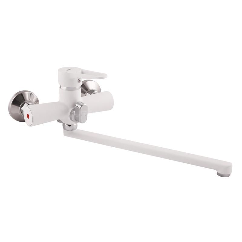 Смеситель для ванны Zerix PUD7 045 Белый (ZX2911) Смеситель для ванны Zerix PUD7 045 Белый (ZX2911)