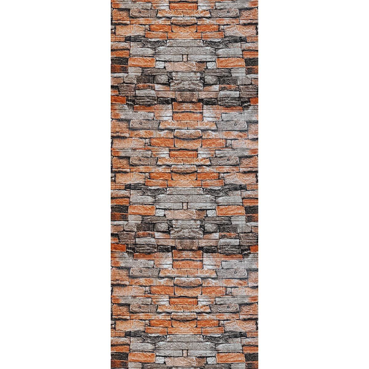 3D-панель самоклеющаяся песчаник Екатеринослав кирпич 3080х700х3 мм (SW-00001763)