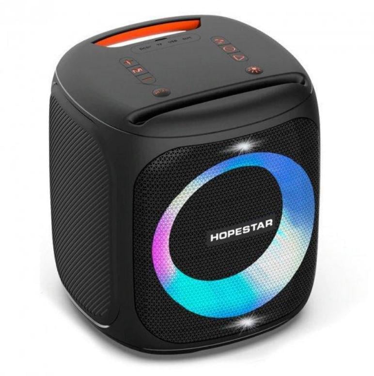 Портативная колонка HOPESTAR Party 100 LED Bluetooth 50 Вт Черный (1756375402)