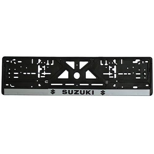 Рамка номерного знака Suzuki пластиковая Черный