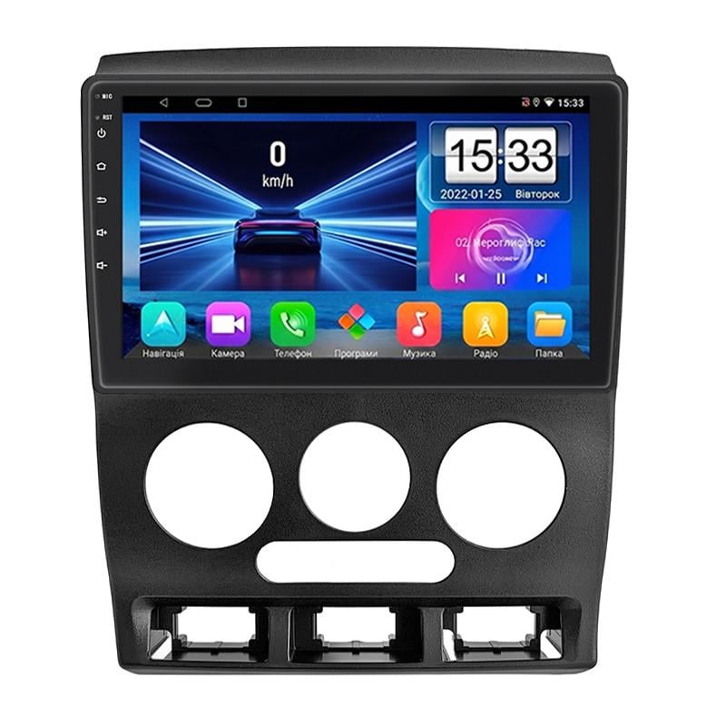 Автомагнитола штатная Lesko для Kia Rio I Рестайлинг 2002-2005 2/32 Гб Wi-Fi GPS Base 9" (34764176)
