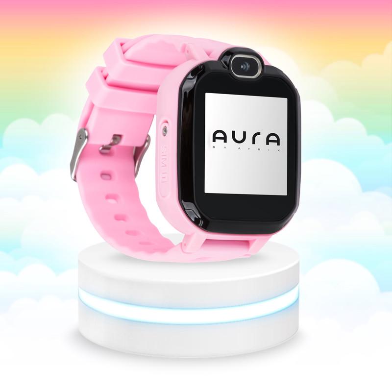 Смарт-годинник дитячий Aura A300 Tracker Pink - фото 3