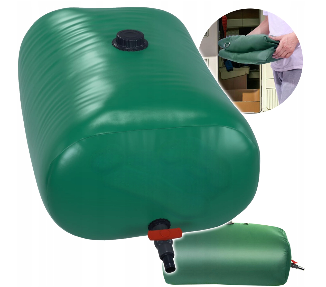 Резервуар для воды Bass Polska BH 80010 садовый 500 л - фото 2 Резервуар для воды Bass Polska BH 80010 садовый 500 л - фото 2