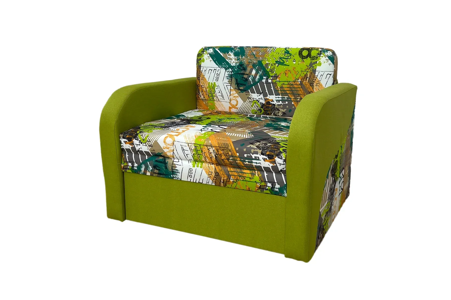 Диван-кресло Смарт-100 сити 3/багама 17 101х80 см (28118946)