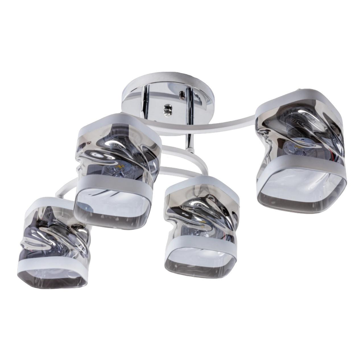 Люстра Sirius Л 7464/4A CR+WT Білий