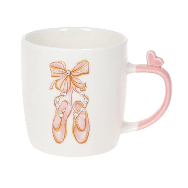 Чашка фарфоровая Flora Балеринка 0,35 л (32573)