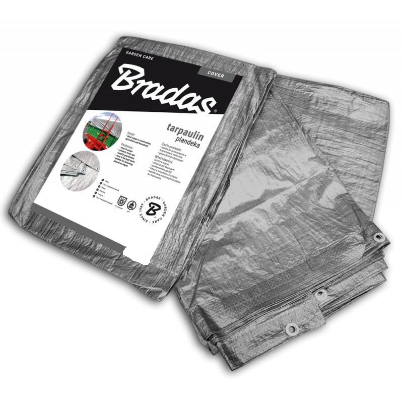 Тент усиленный Bradas 120 г/м2 15х20 м Silver (PL12015/20)