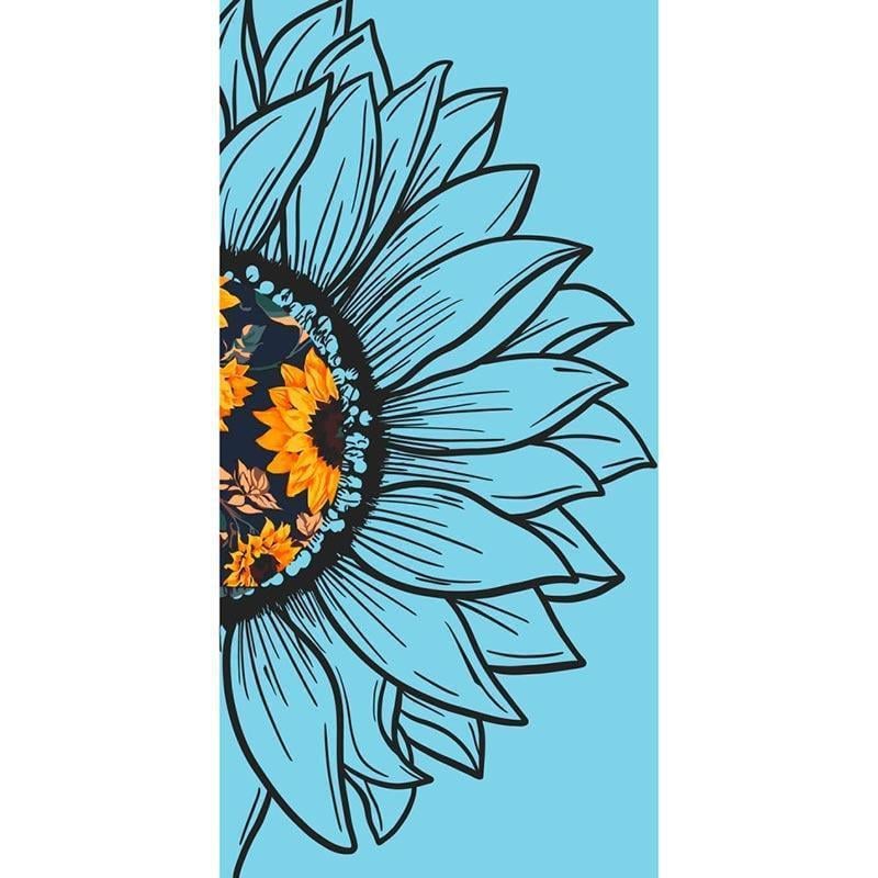 Картина за номерами ART CRAFT Квітка сонця 1 40х80 см (13067-AC)