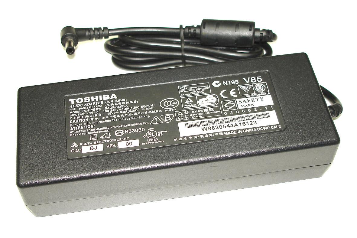 Блок питания для ноутбука Toshiba PA3381U 120W 19V 6,3A 5,5x2,5 мм (006868)