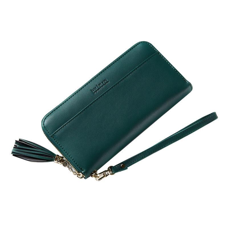 Женский кошелек Amelie Adele Зеленый (4015)