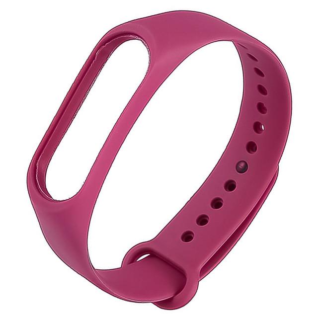 Ремінець для фітнес-браслета Xiaomi Mi Band 5/6/7 Пурпурний (1374321615)
