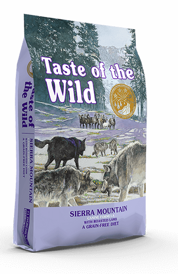 Сухий корм Taste of the Wild Sierra Mountain Canine для собак усіх порід та стадій життя з ягнятим 5,6 кг (9752-HT77)