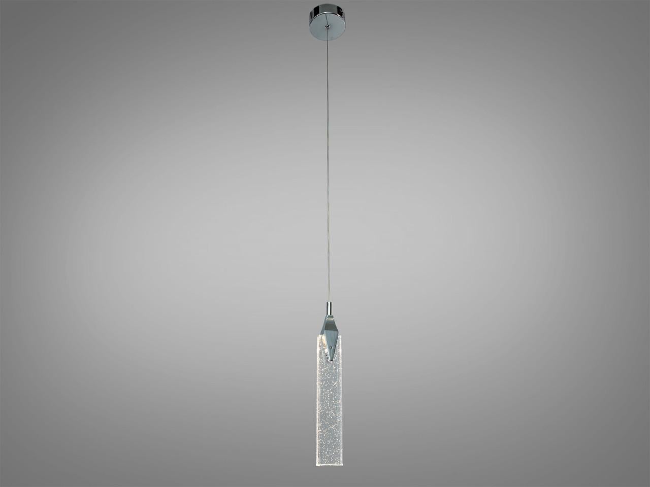 Подвесной светильник для гостиной LED Diasha J2552-1HR 4 Вт Хром (2950852178)