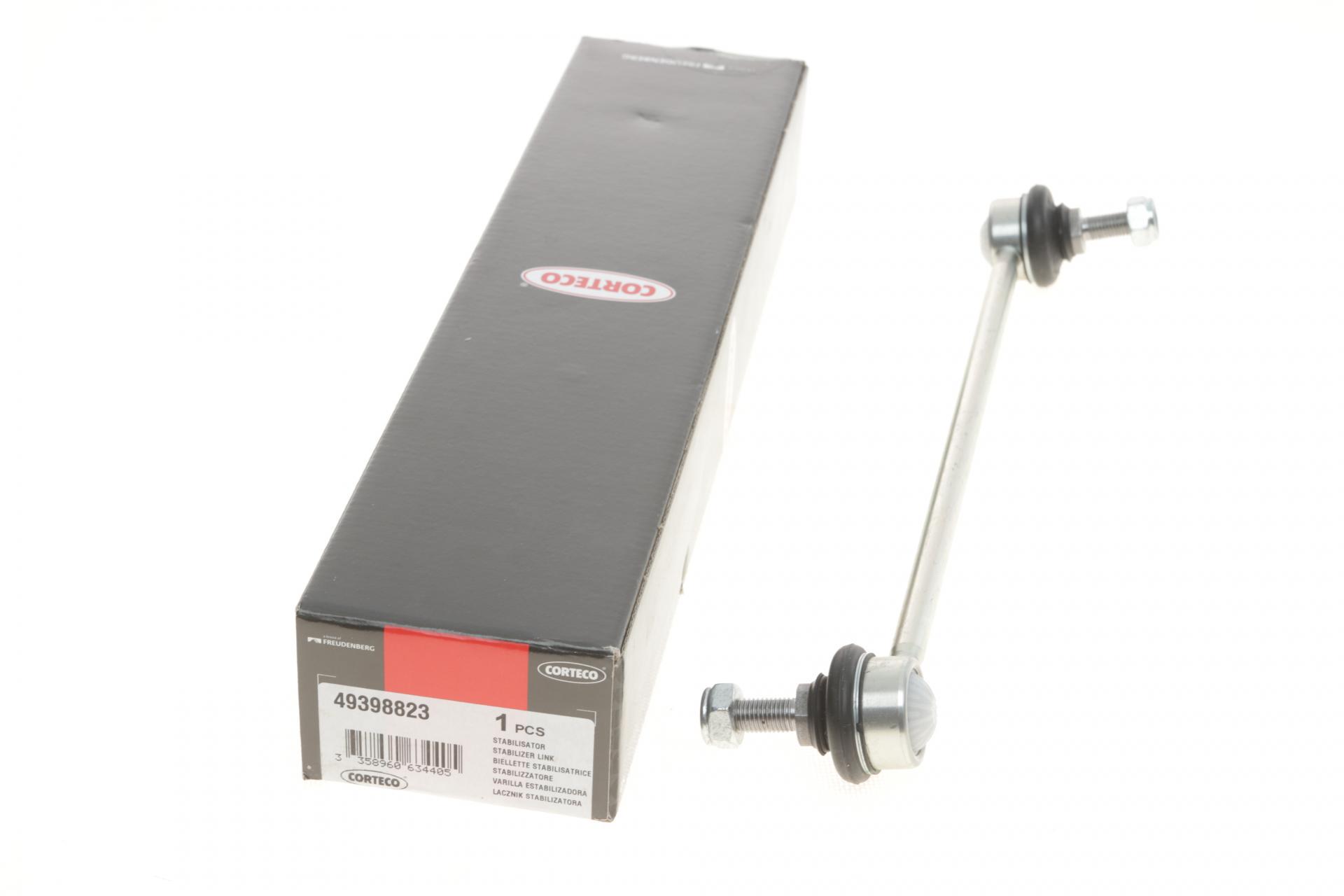 Тяга стабилизатора переднего CORTECO Fiat Punto/Opel Corsa D 1,0-2,0 06- (49398823)