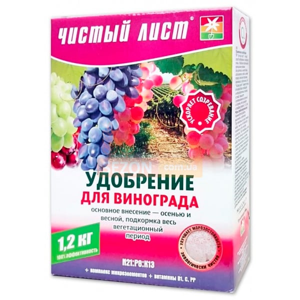 Удобрение для винограда Flora Чистый лист 1,2 кг (1851)