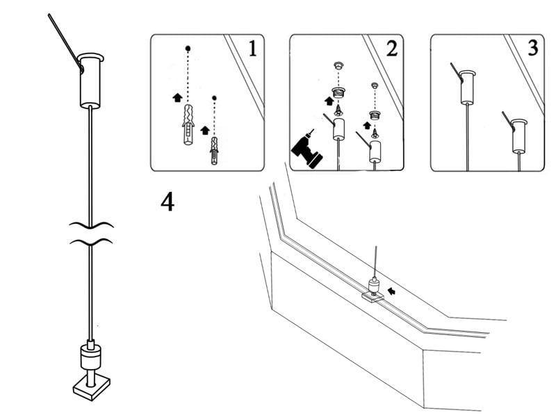 Подвесной светильник светодиодный LEDUA Шестиугольник драйвер снаружи 220V 108W 13000 Lm 4000К (25344274) - фото 5 Подвесной светильник светодиодный LEDUA Шестиугольник драйвер снаружи 220V 108W 13000 Lm 4000К (25344274) - фото 5