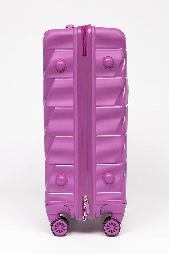 Чемодан женский L Фиолетовый (ЦБ-00181515) - фото 2 Чемодан женский L Фиолетовый (ЦБ-00181515) - фото 2