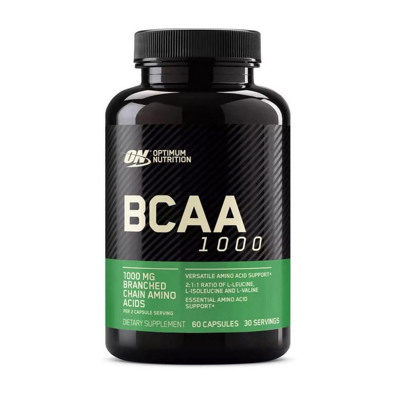 Аминокислоты Optimum Nutrition BCAA 2:1:1 1000 60 капс. Аминокислоты Optimum Nutrition BCAA 2:1:1 1000 60 капс.