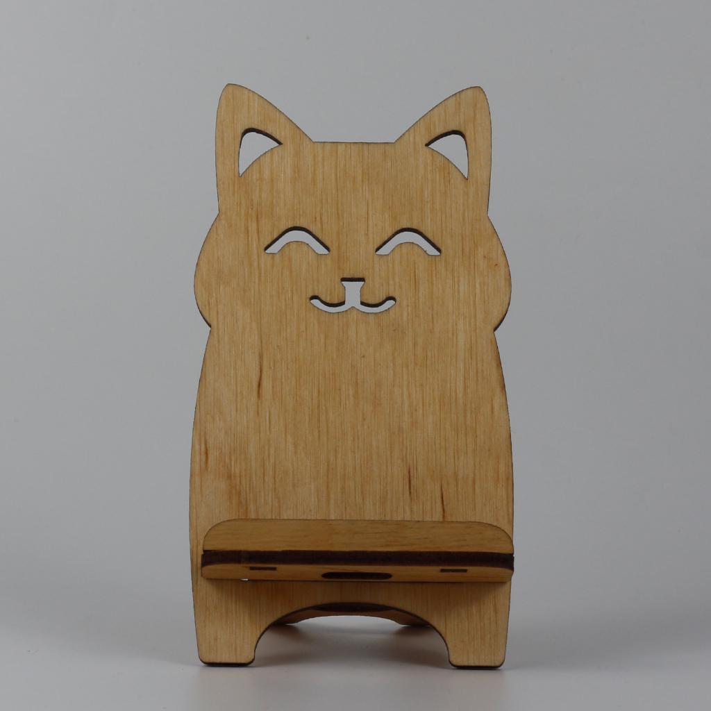 Підставка-тримач для телефону з дерева 18 (03020034) - фото 4 Підставка-тримач для телефону з дерева 18 (03020034) - фото 4