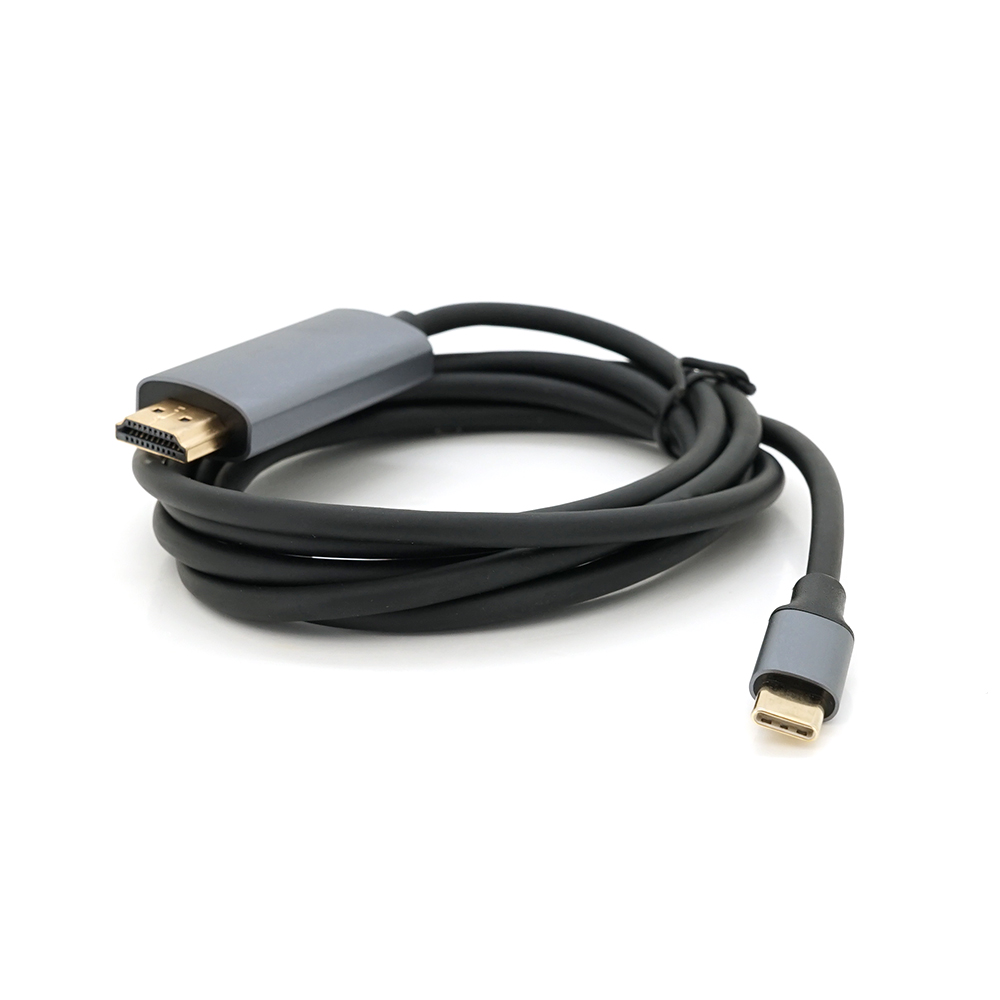 Кабель VOLTRONIC HDMI Type-C 4K 60HZ Chip 2172U 1,8 м Чорний (27025)