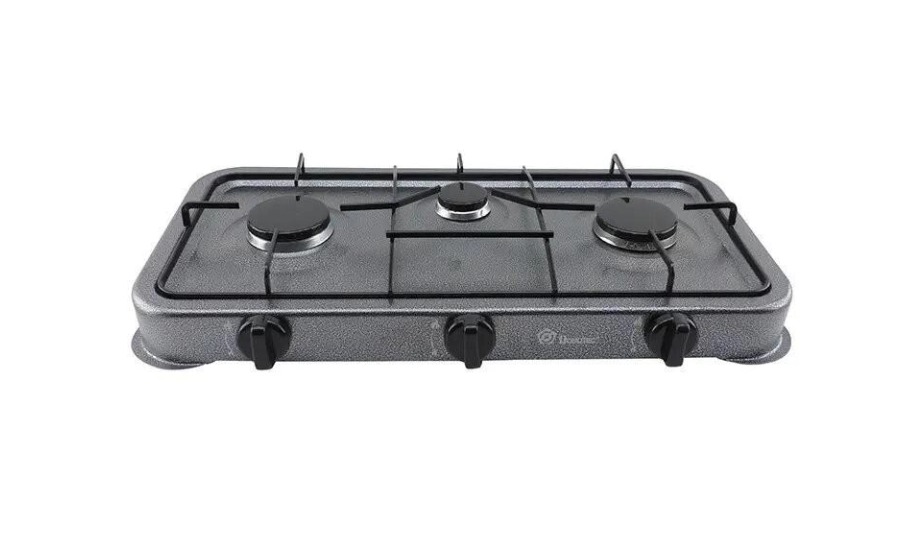 Плита газова настільна Domotec MS-6603 на три конфорки (21724463)