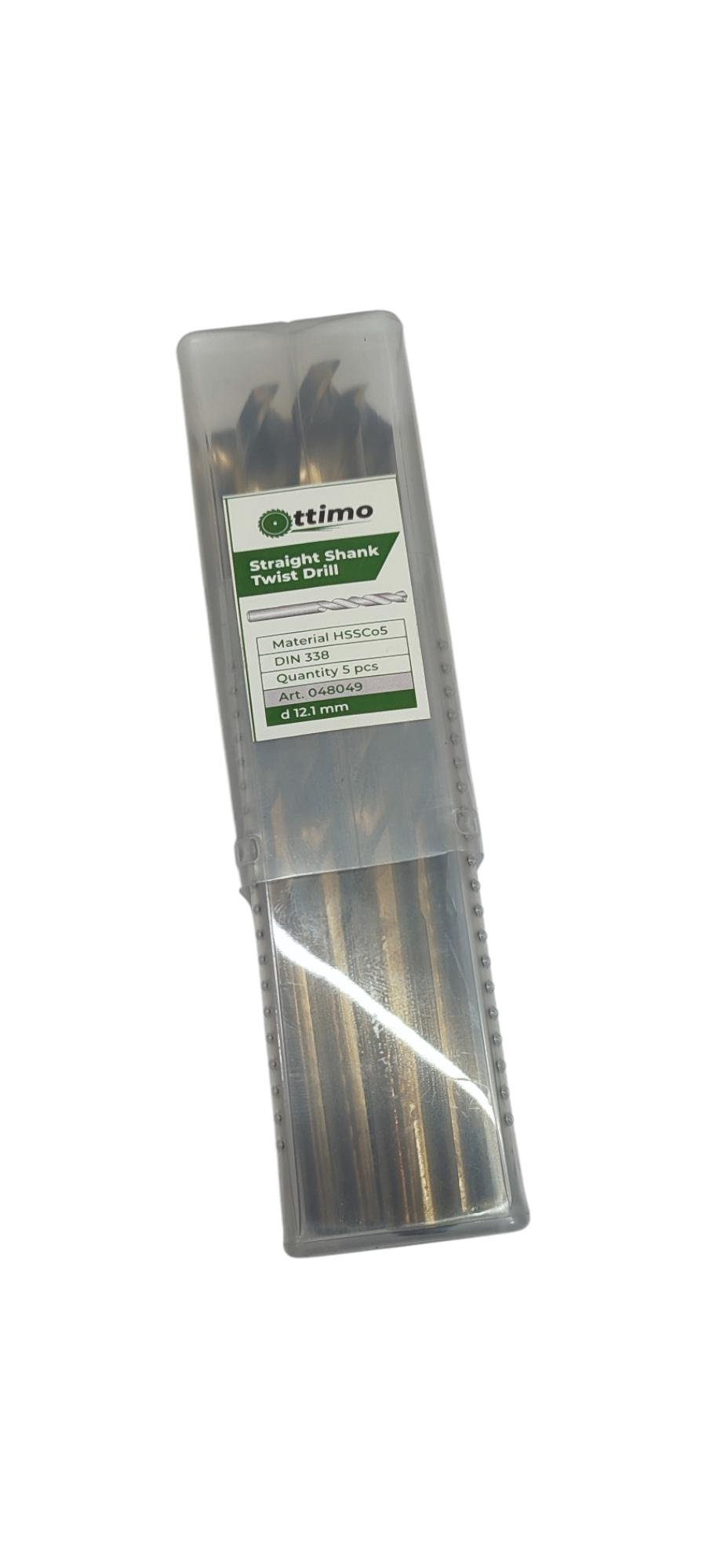 Сверло OTTIMO ц/х ф Р6М5К5 шлифованное А1 12,1 мм (048049) - фото 2 Сверло OTTIMO ц/х ф Р6М5К5 шлифованное А1 12,1 мм (048049) - фото 2
