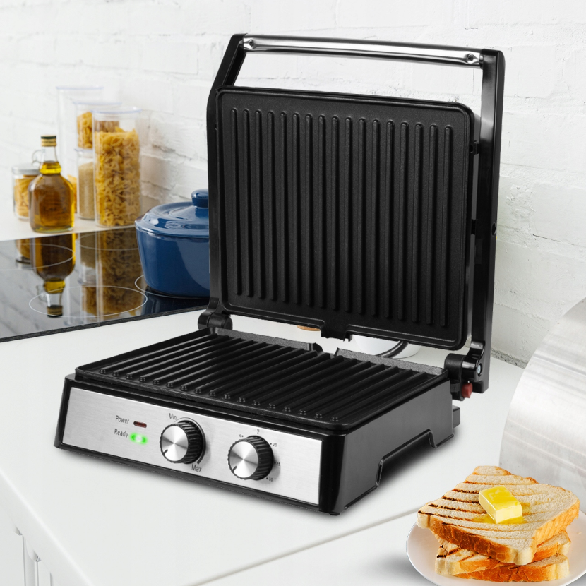 Електрогриль контактний складаний MaltecSM4500W 2500 Вт - фото 9 Електрогриль контактний складаний MaltecSM4500W 2500 Вт - фото 9