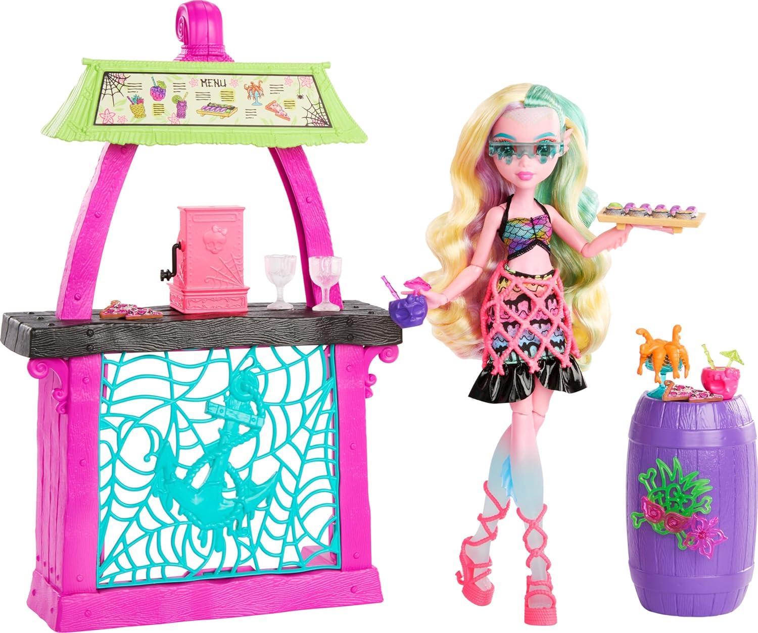 Лялька Monster High Lagoona Blue Scare-adise Island Snack Shack