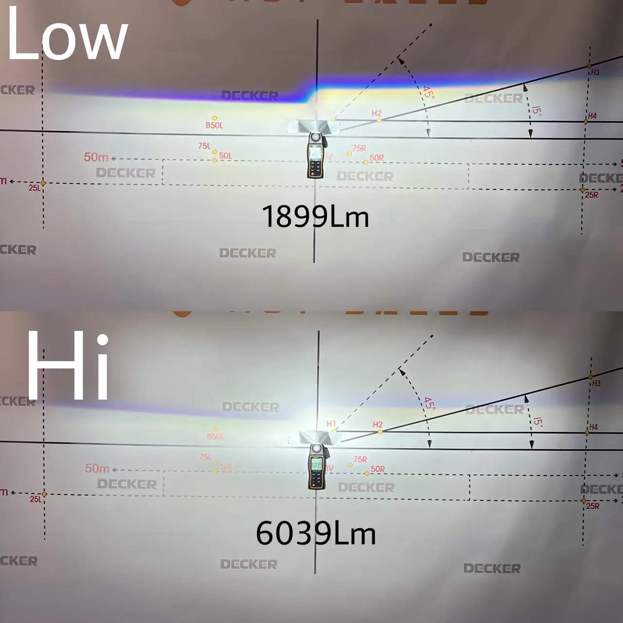 Автомобильные Mini BI-LED линзы Y10 H4 70W 6039 Lm (00319) - фото 5