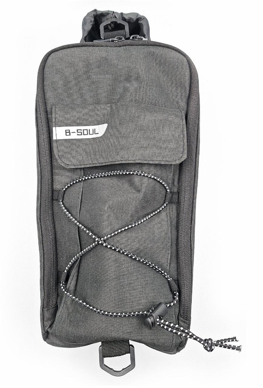 Велосумка на багажник B-Soul BG-165 термо Чорний (G0000088)