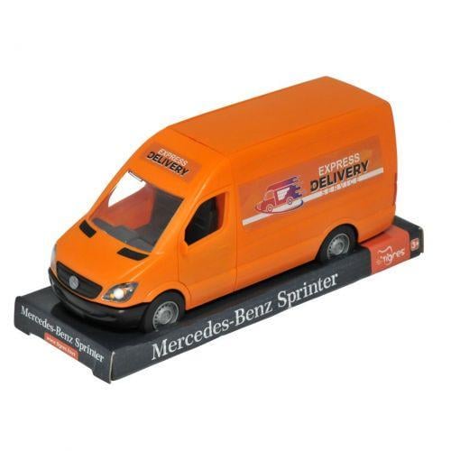 Игрушечный грузовой Mercedes Benz Sprinter Оранжевый (190331)