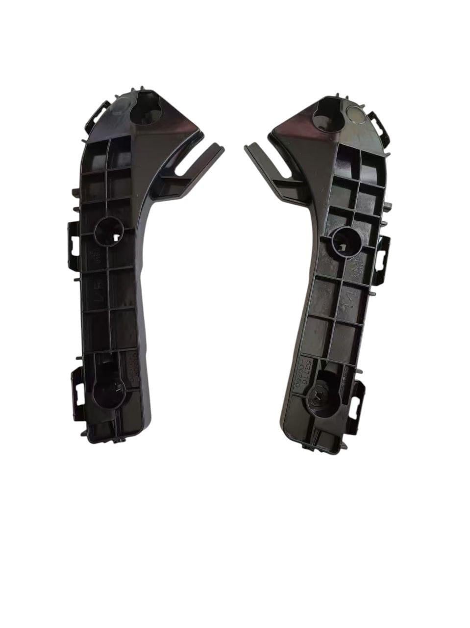 Направляющие переднего бампера 1234 Upgrade 2015-2022 гг. для Lexus LX570/450d пластик 2 шт. (132240)