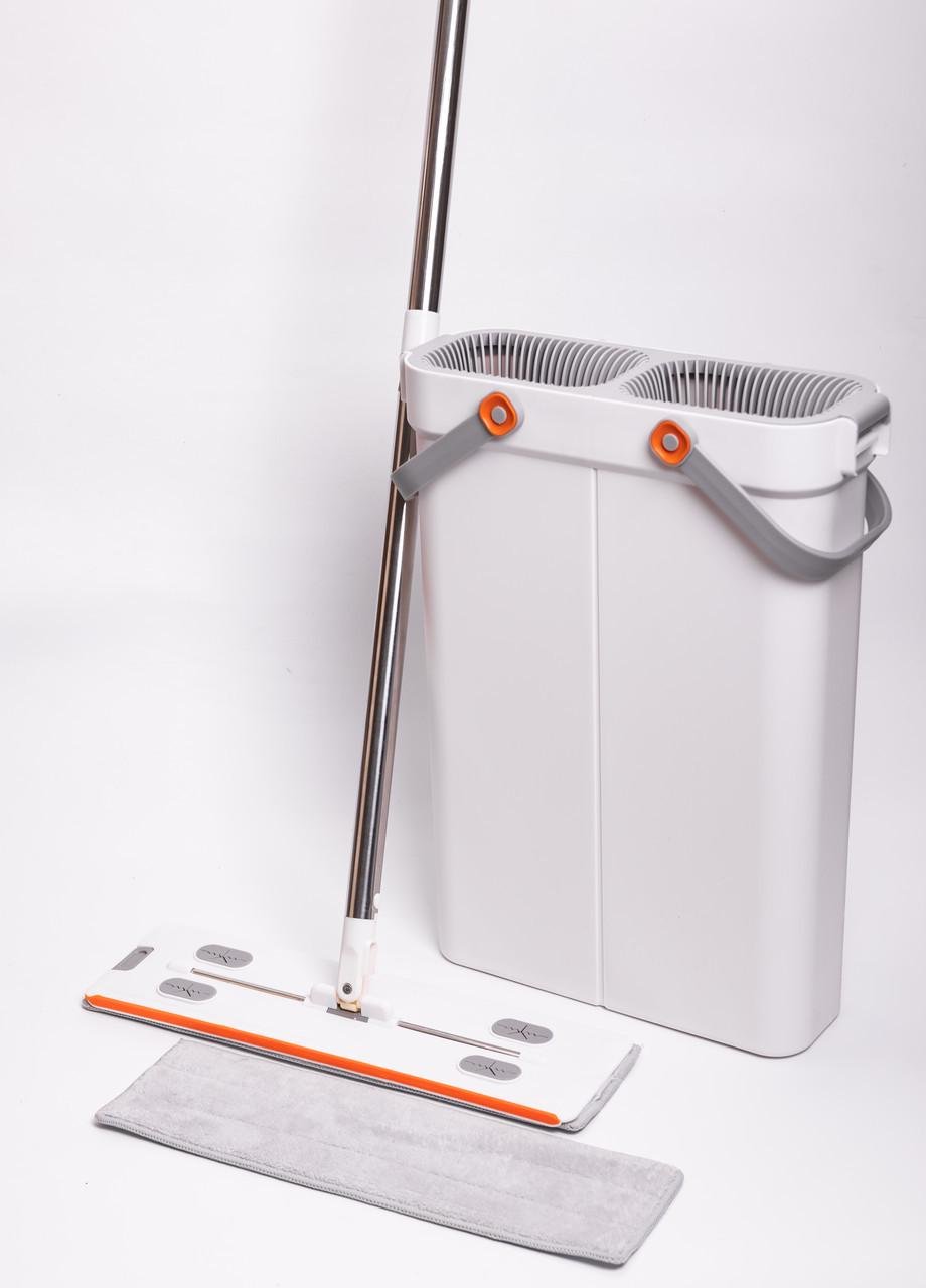 Швабра с ведром для мытья пола с отжимом HP-35015-18 (A-035238) - фото 5
